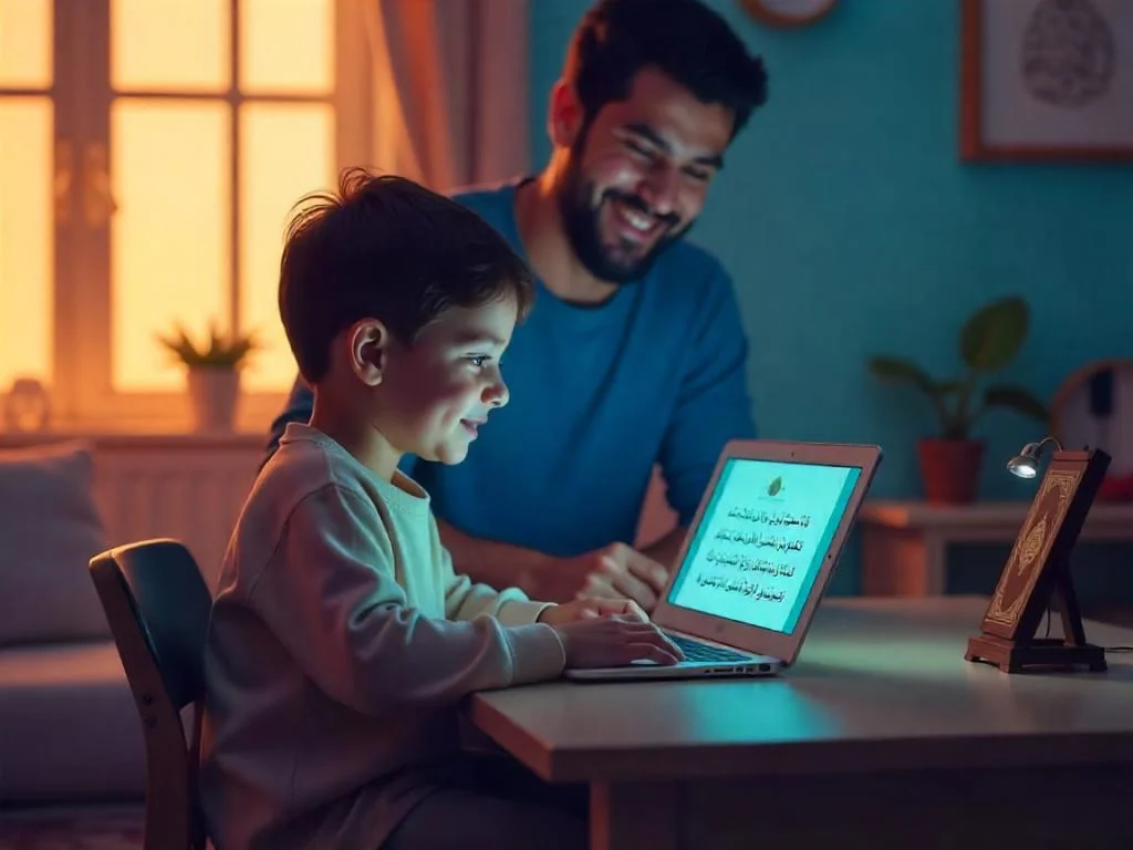 are online quran classes bad screen time