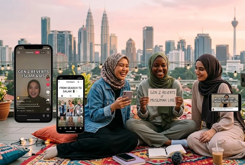 gen z reverts islam media
