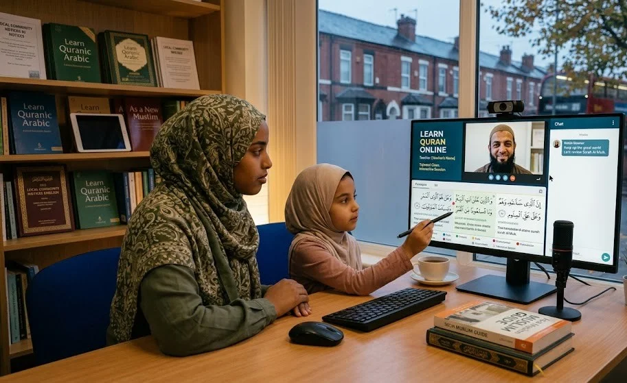 learn quran as a new muslim UK